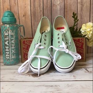 Vans mint green original